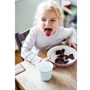 Emaille Teller YIV Ø 14,5 cm Rosa – BPA-frei, handgefertigt von Riess Österreich | YIV.CH Schweiz