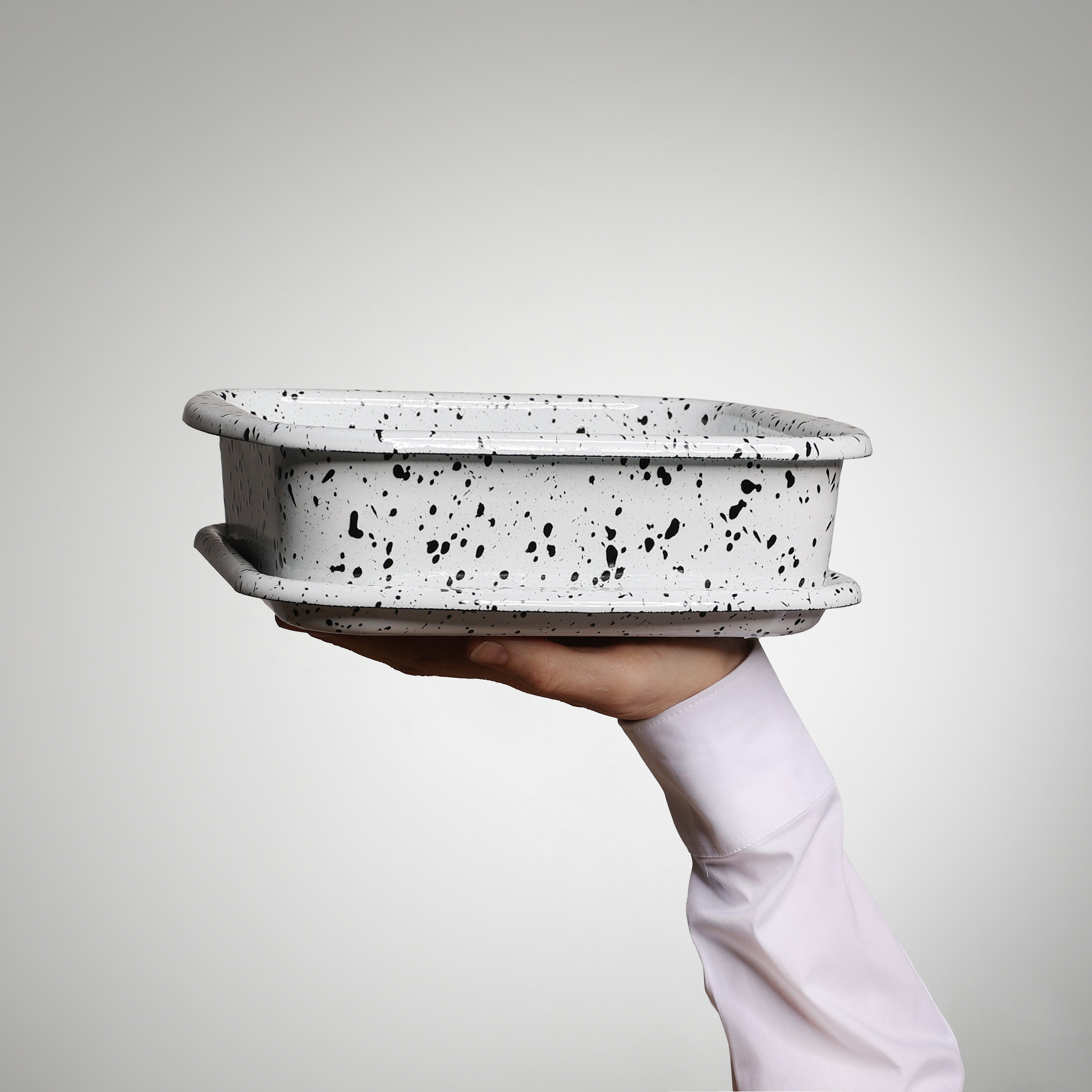 Nachhaltiges Backblech & Form (22 × 22 cm, ohne Band) – vielseitig für Backen, Grillen & Servieren