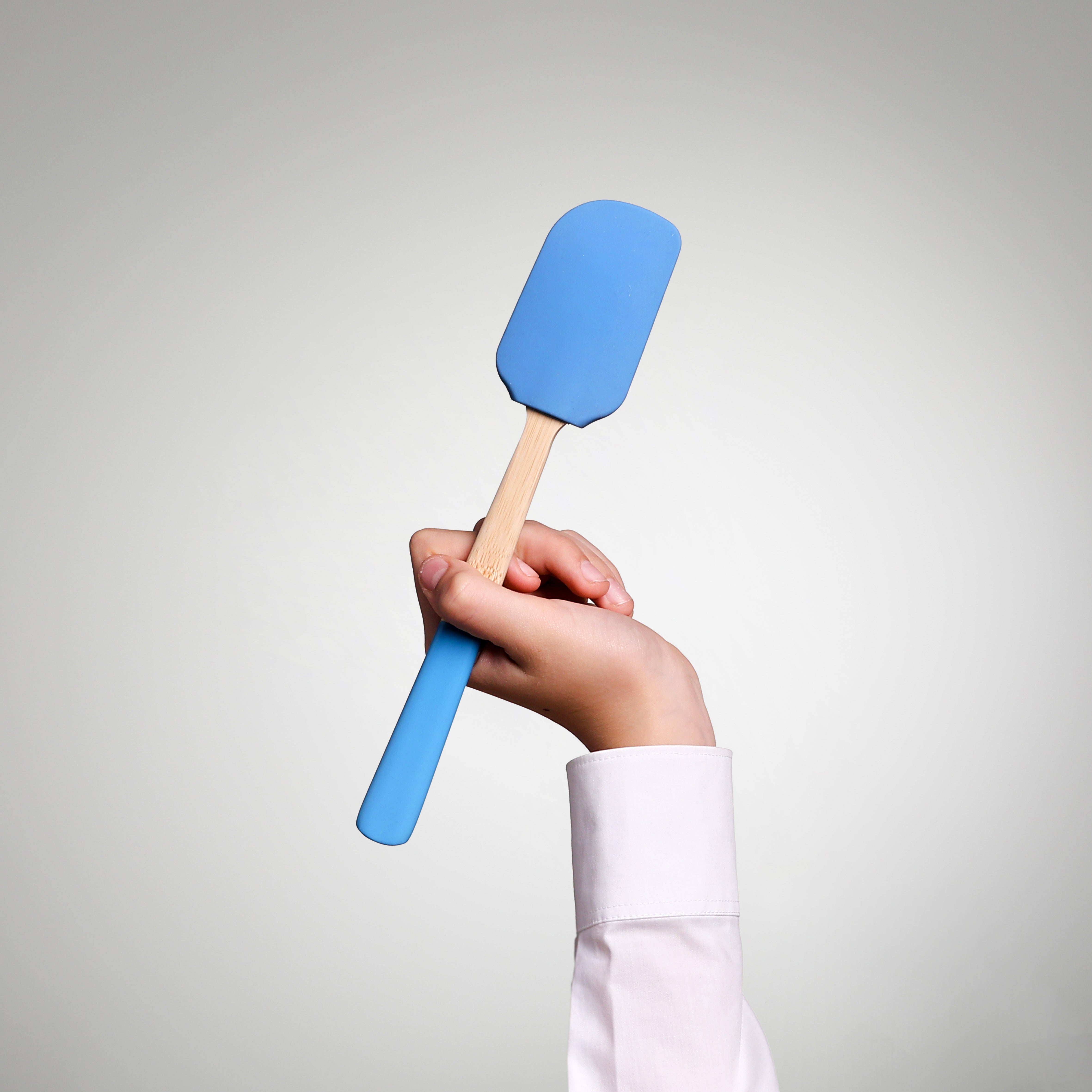 Küchenbereicherung - Spachtel – Bambus & Silikon, handlich & perfekt für Teige