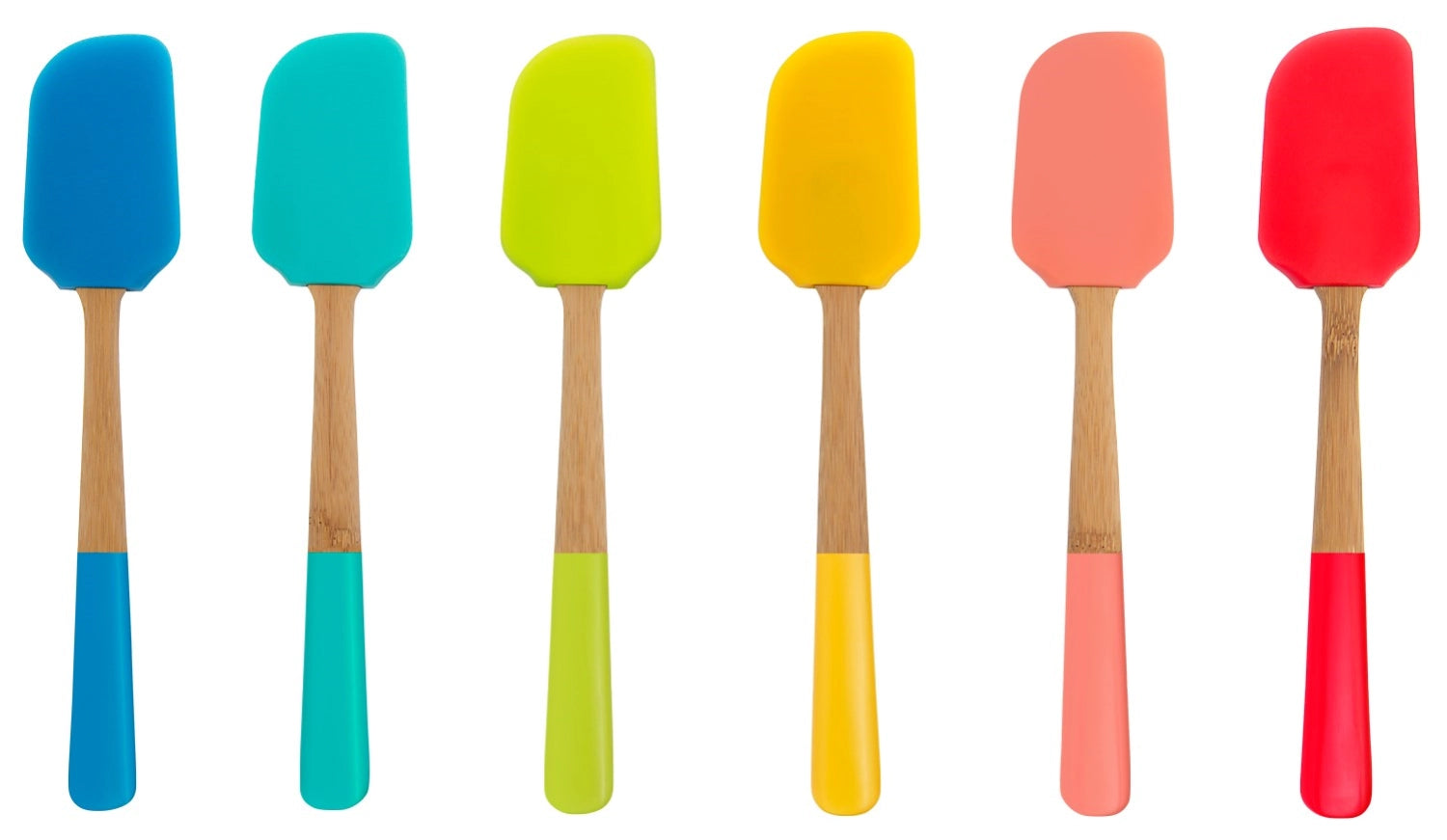 Küchenbereicherung - Spachtel – Bambus & Silikon, handlich & perfekt für Teige