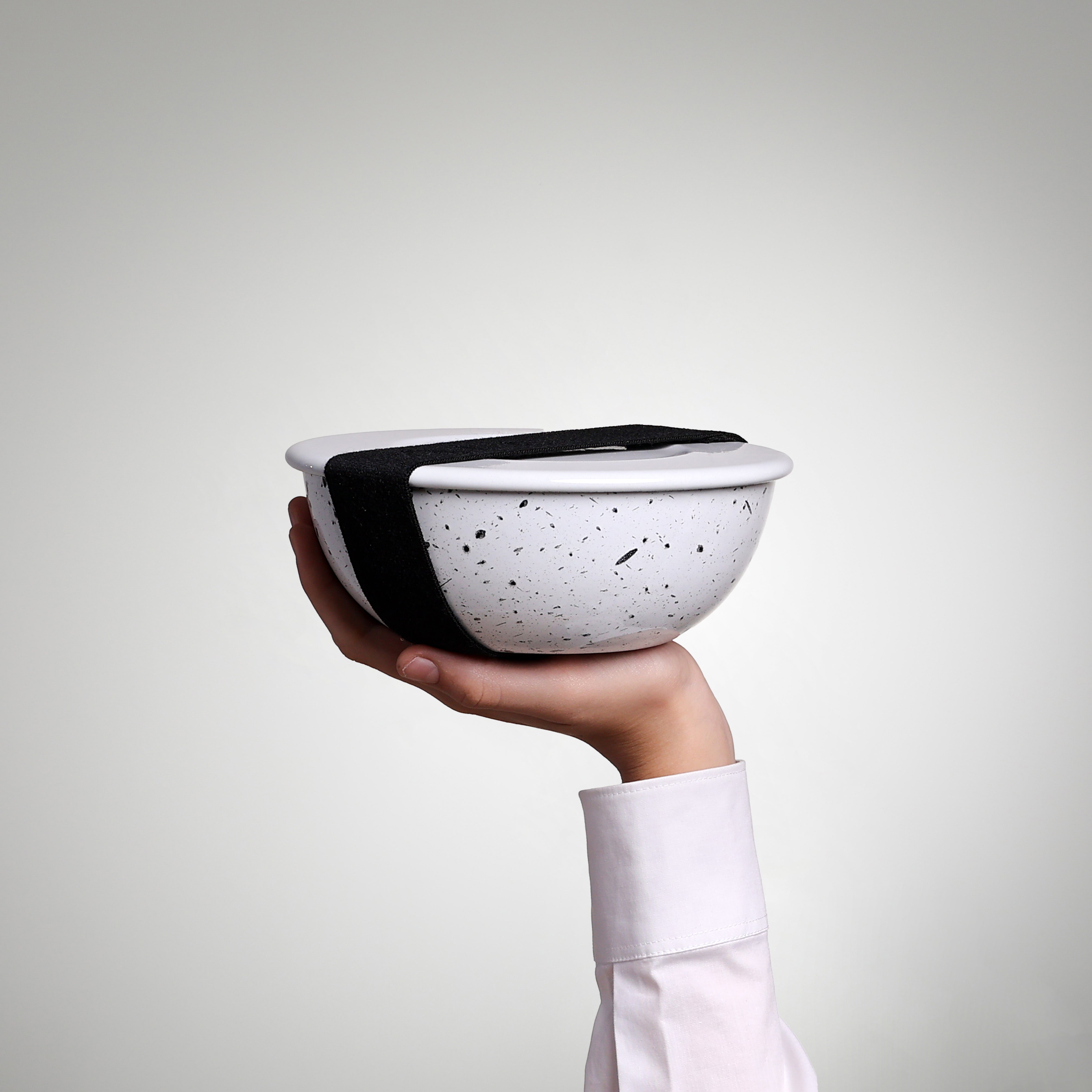 YIV Emaille Schüssel 18 cm mit Deckel – nachhaltig, vielseitig & wertig