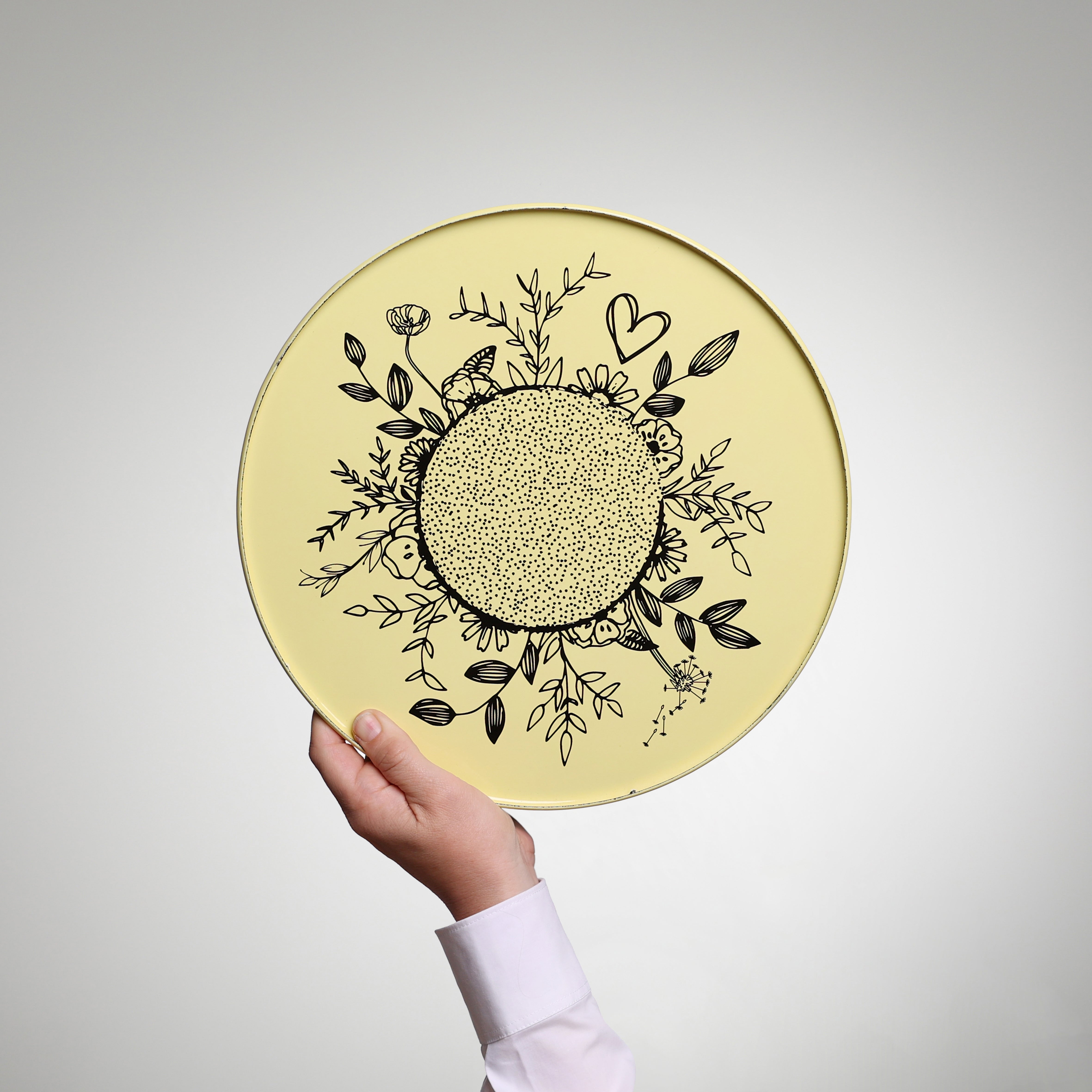 YIV Emaille Deckel Ø 30 cm – nachhaltig, vielseitig & auslaufsicher