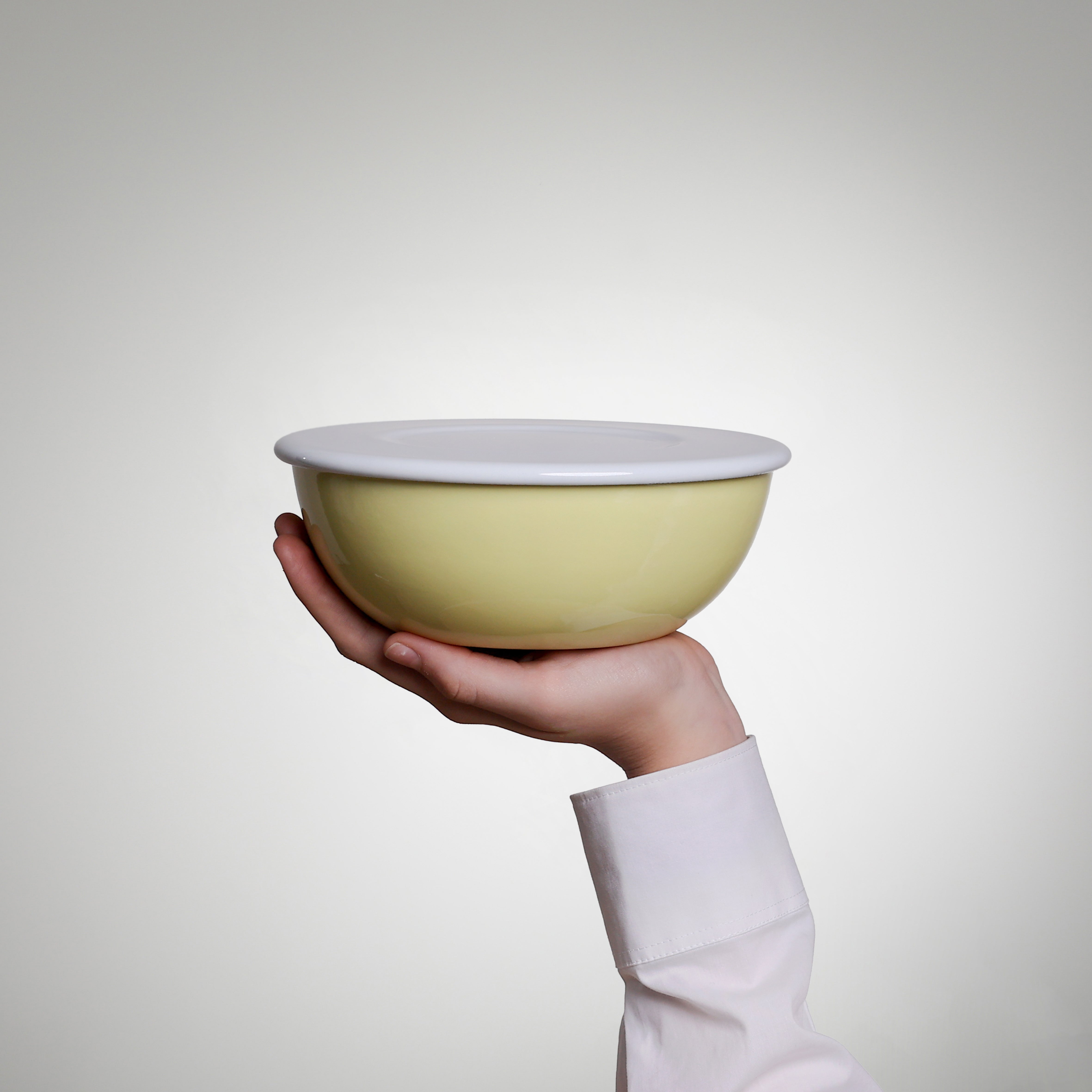 YIV Emaille Deckel Ø 18 cm – vielseitig, stapelbar & nachhaltig