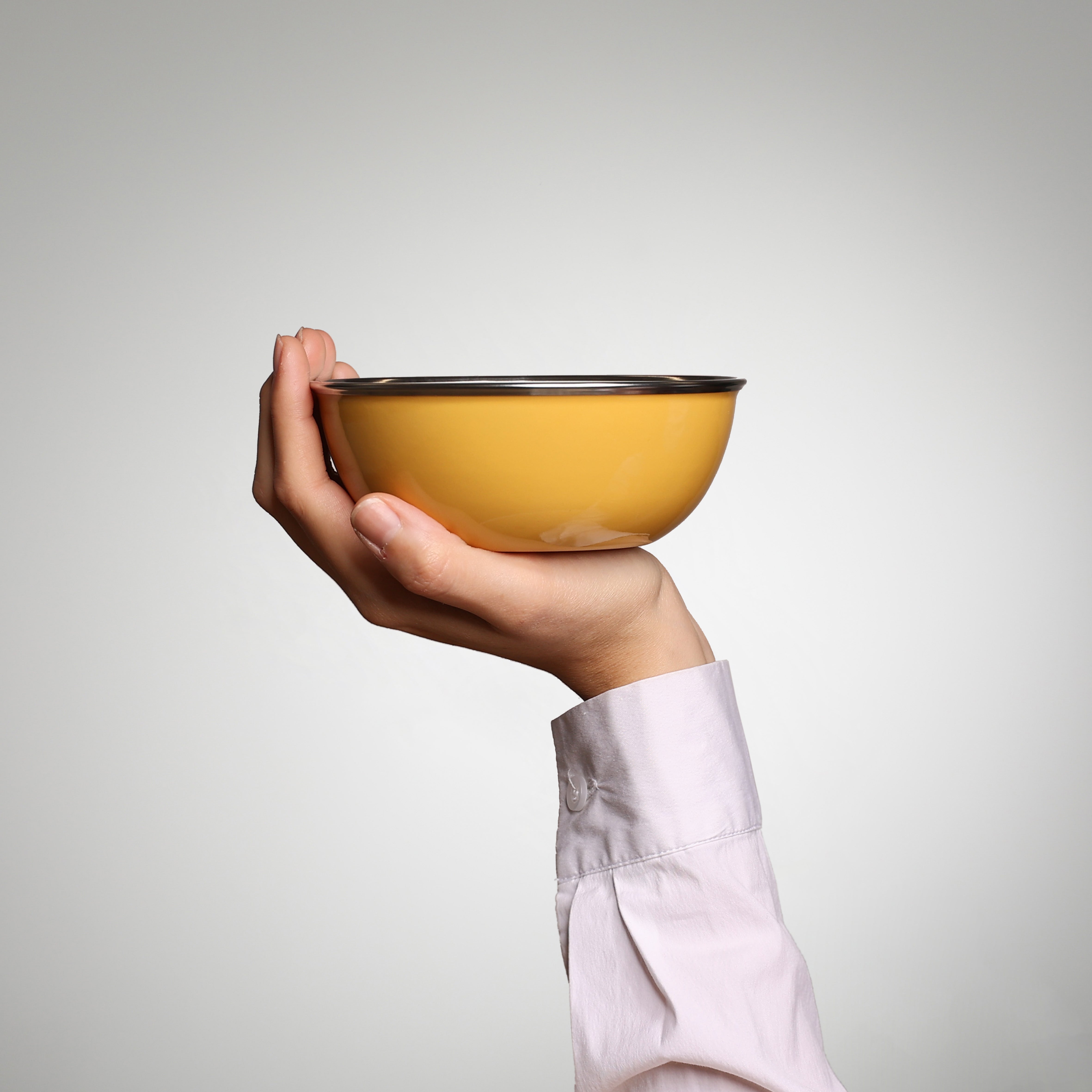 Emaille Schale YIV ø 14 cm – Babybrei, Meal Prep & unterwegs