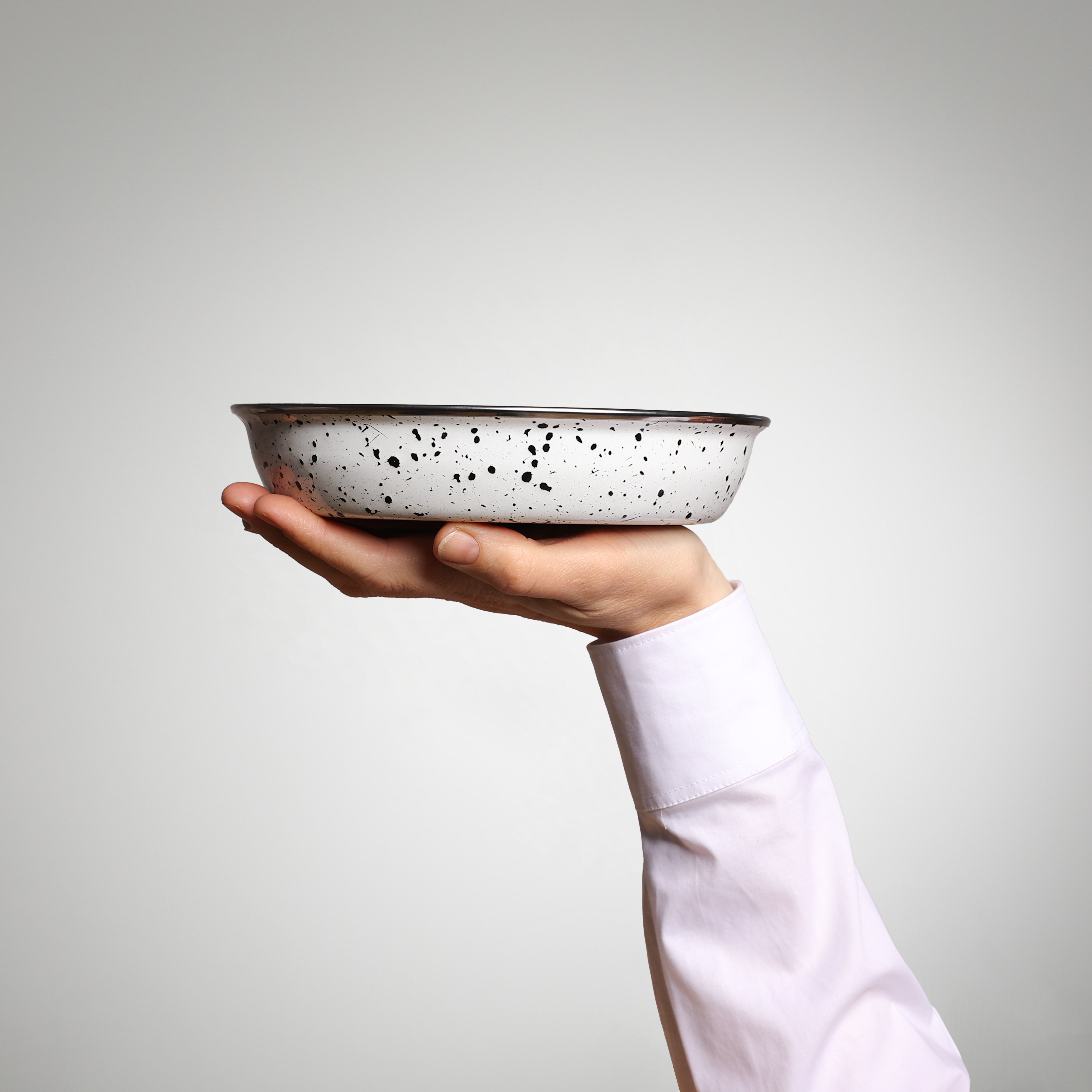 Emaille Teller YIV Ø 20 cm – Riess Premium-Emaille aus Österreich