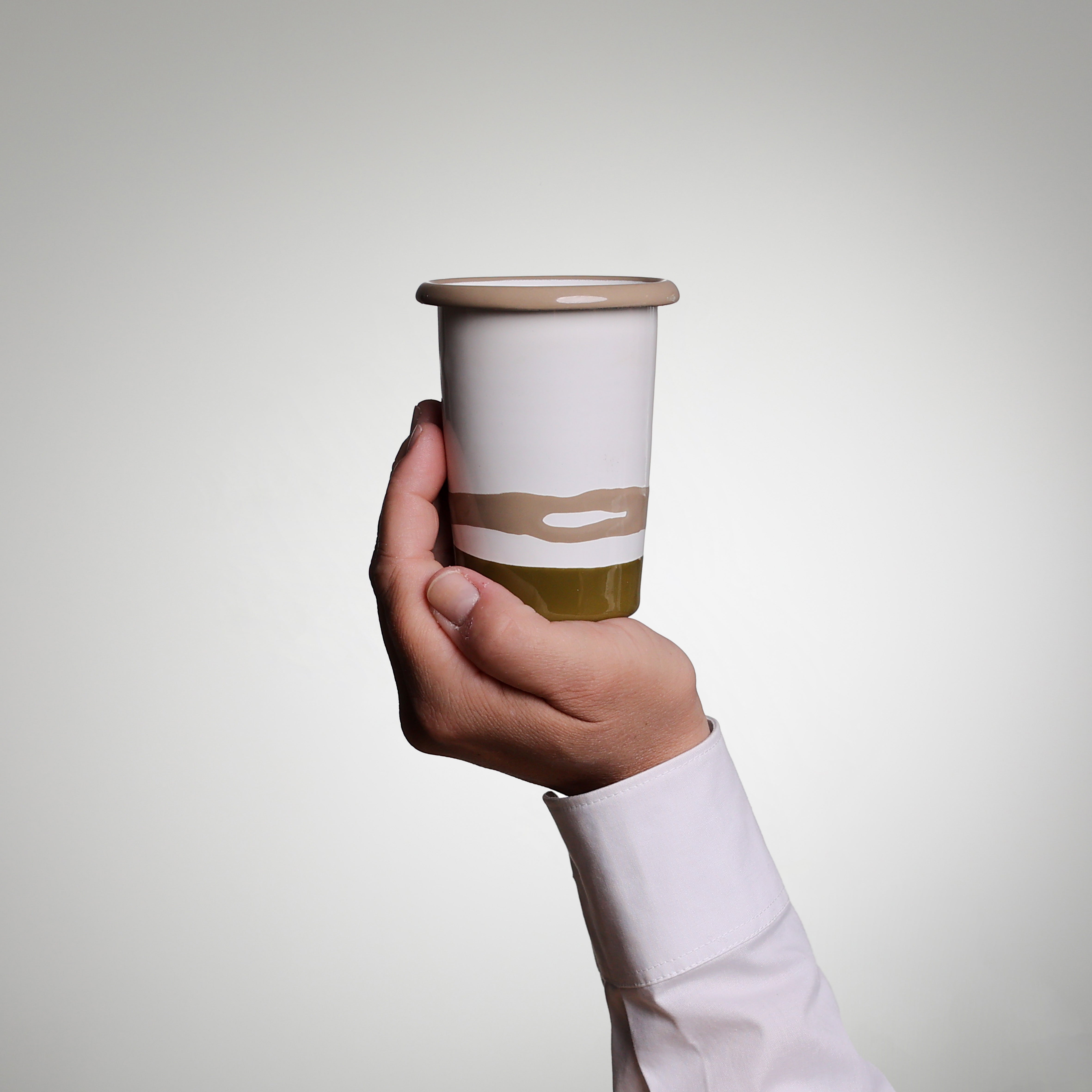 Emaille Becher YIV Halfpipie – nachhaltig, handgefertigt & vielseitig