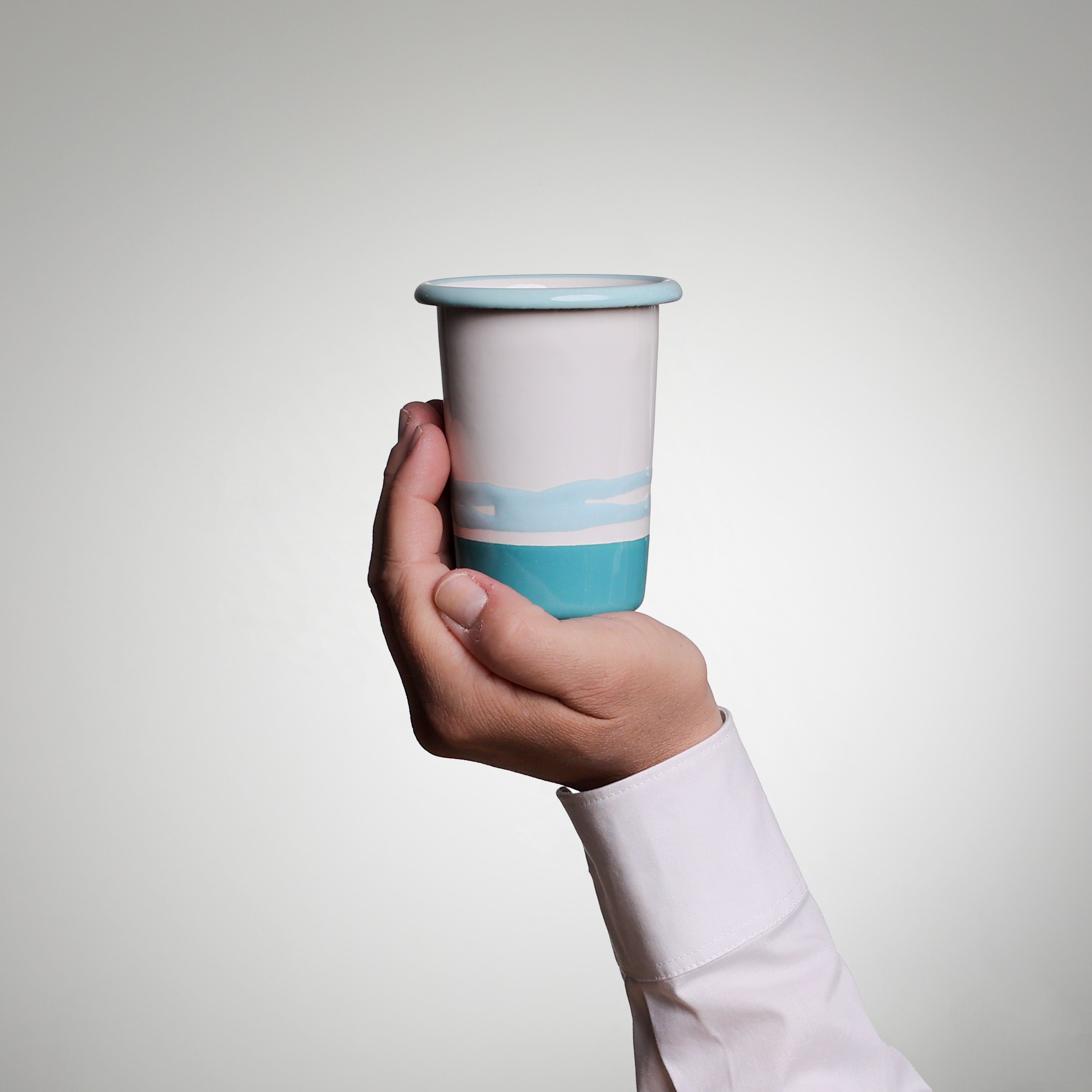 YIV Emaille Becher Halfpipie – nachhaltig, handgefertigt & vielseitig