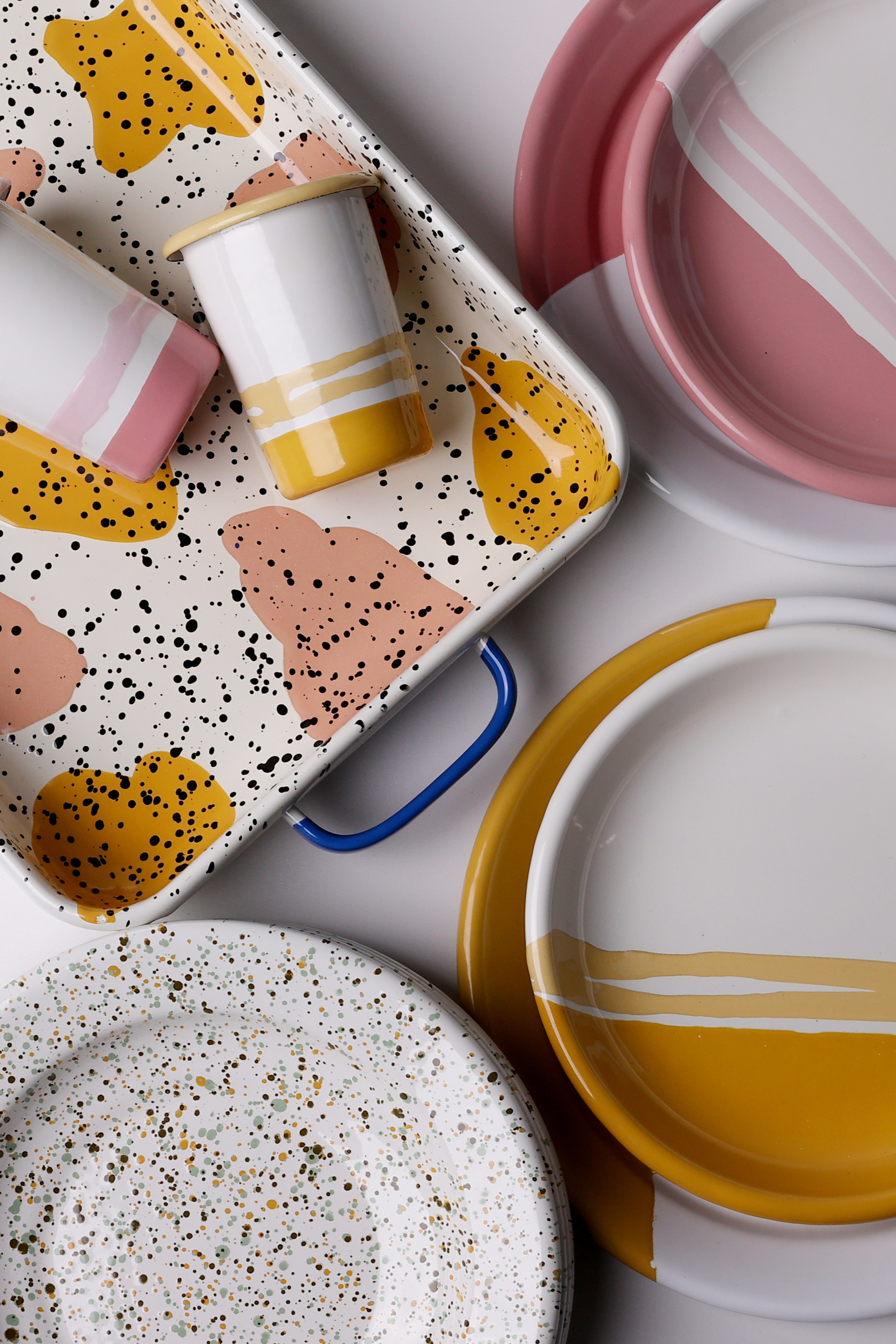 YIV Emaille Halfpipe multifunktionale Form – vielseitig, nachhaltig & langlebig | YIV Emaille Geschirr