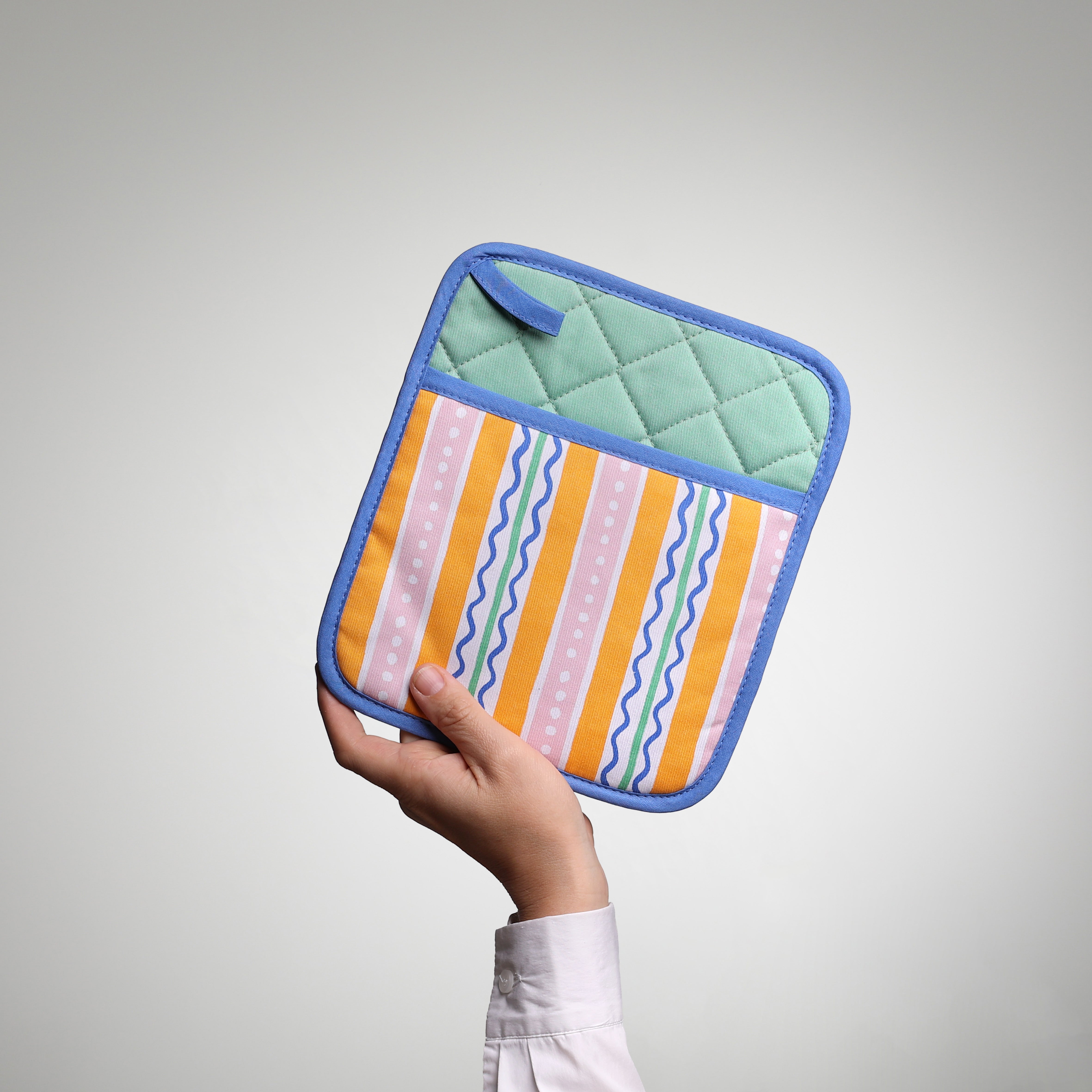 Küchenbereicherung - Topflappen Bio-Baumwolle – nachhaltig, hitzebeständig & wertig