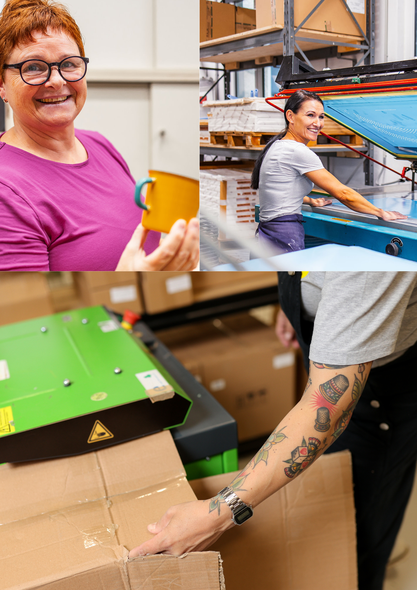 Wir produzieren, was gebraucht wird. YIV Emaille