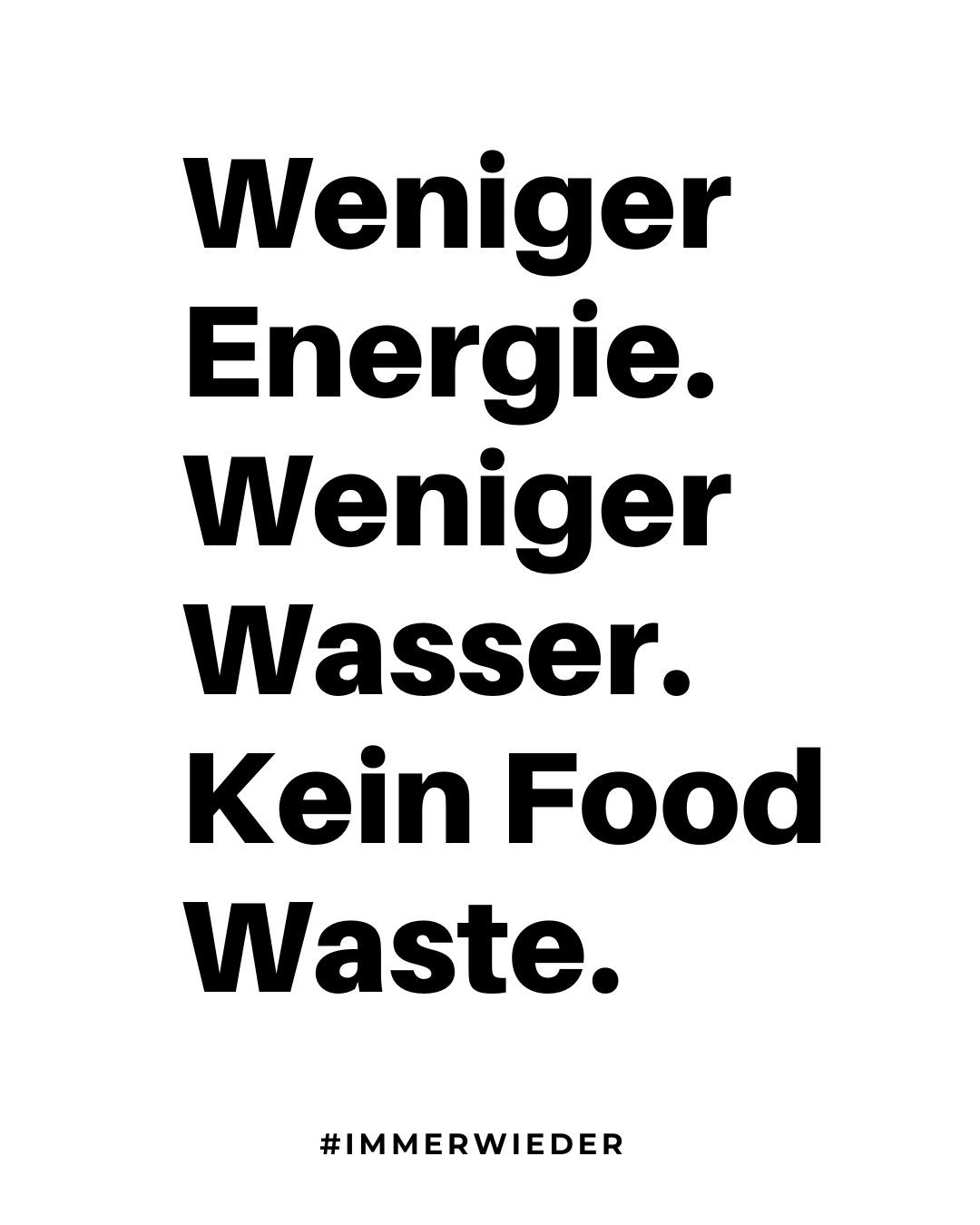 Weniger Energie. Weniger Wasser. Kein Food Waste. #IMMERWIEDER – YIV Emaille Kindergeschirr