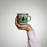 YIV Emaille Henkeltasse – nachhaltig, vielseitig & mit Sujet "Pre Order", werden im November geliefert