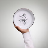 Enamel Children's Plate YIV with Nina Binkert Design – sustainable, practical & perfect baby gift delivered end of April/early May