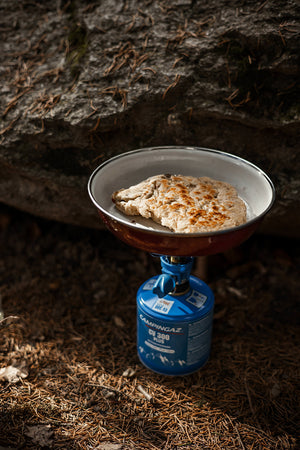 "YIV Emaille Teller  – Outdoor ladenbrot" 