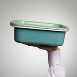 Emaille Multifunktionale Form & Bachblech YIV (22 × 22 cm) – vielseitig für Backen, Grillen & Servieren