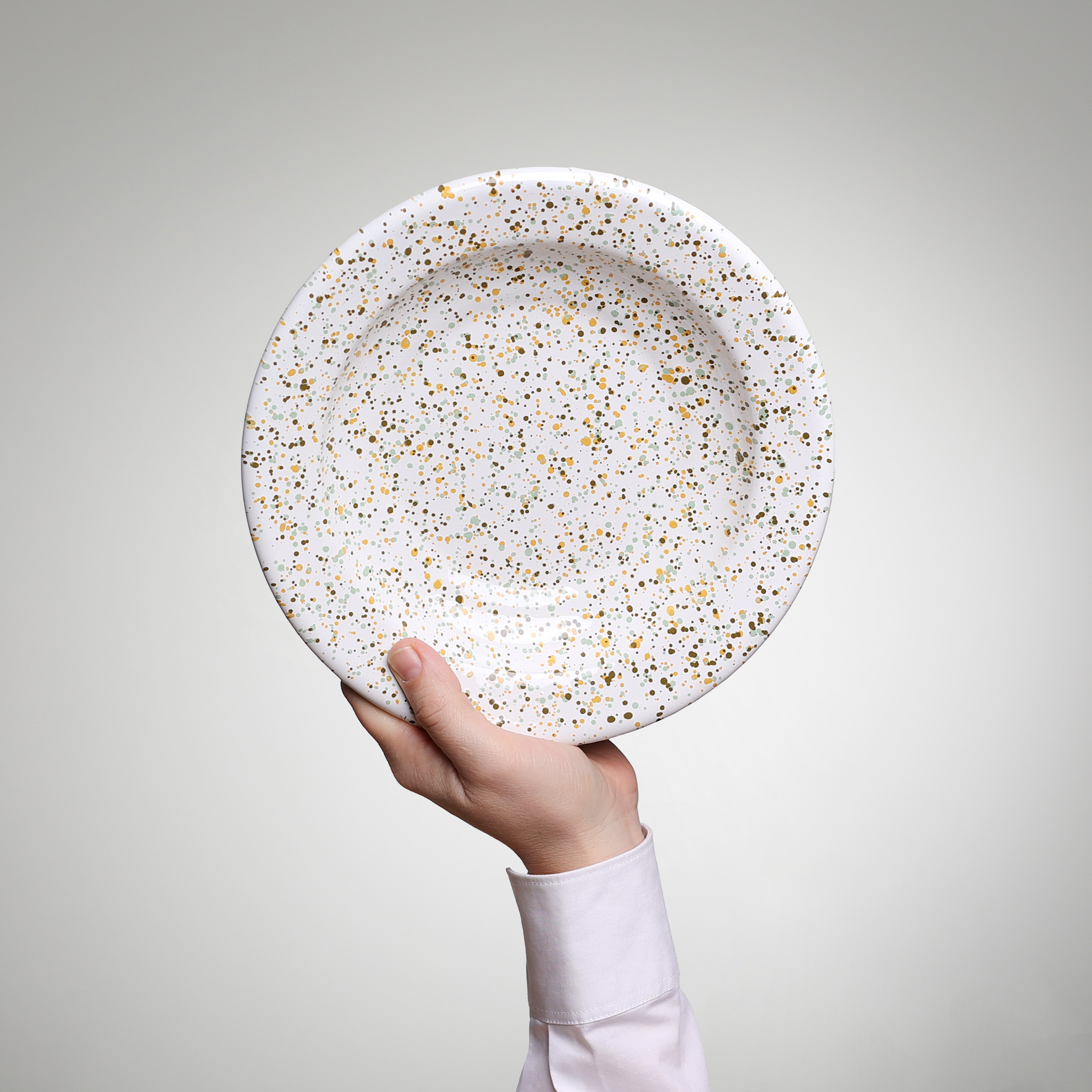 YIV Enamel Plates – Deep, Lightweight, Handmade & Versatile | YIV Enamel Tableware
