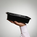 Emaille Multifunktionaleform & Backblech – Multifunktional zum Backen, Grillen & Einfrieren