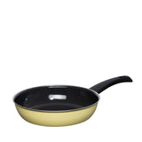 YIV Emaille Pfanne Ø 28 cm – Nachhaltige Bratpfanne aus natürlichen Materialien, CO₂-neutral in Österreich produziert