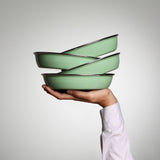 Emaille Teller YIV Ø 20 cm – Quartett, Riess Premium-Emaille aus Österreich