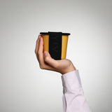 Mug émaillé YIV avec couvercle et anse – pour bouillie, collation et déplacements | Riess