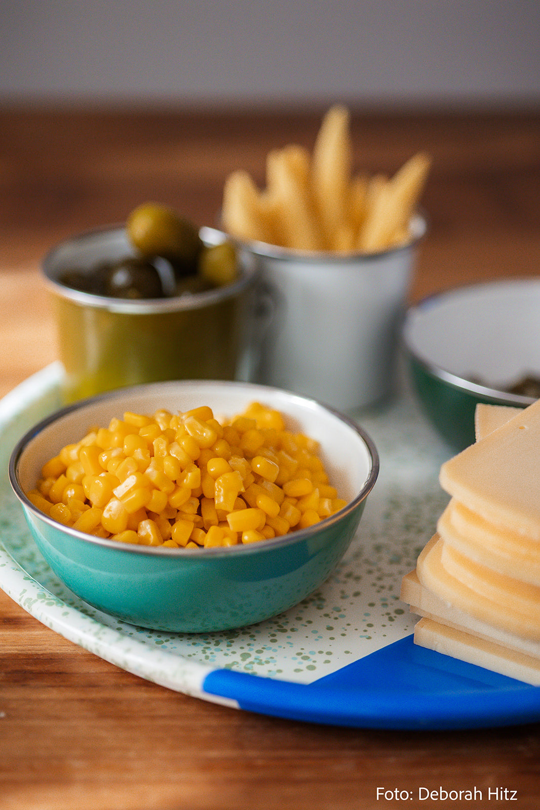 Emaille Multifunktionale Service Platte YIV  Halfpipe 30 cm | YIV Emaille Geschirr