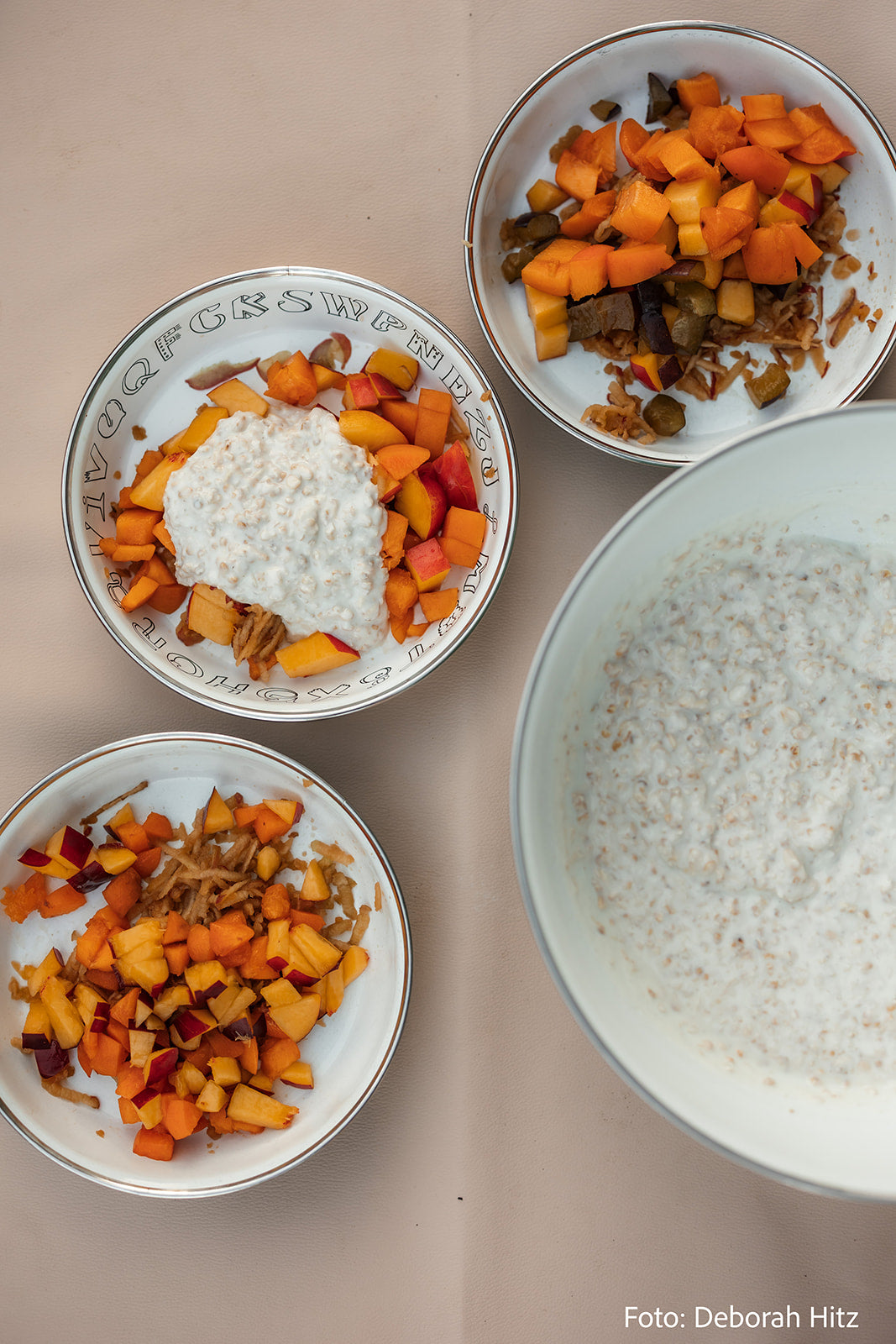 YIV Emaille Teller Birchermuesli
